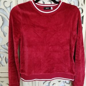 Velour Sweatshirt